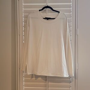 Banana Republic Cream Long Sleeve Top